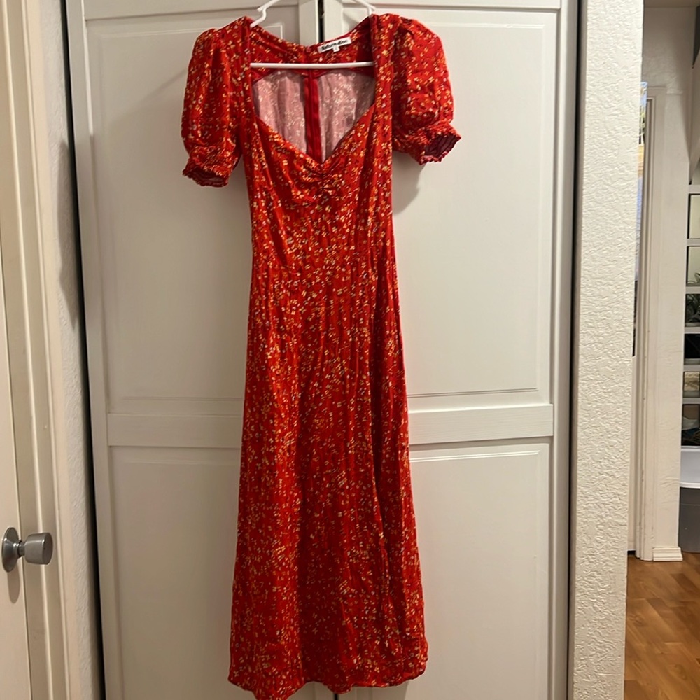 Reformation Midi Dress size 0 worn once